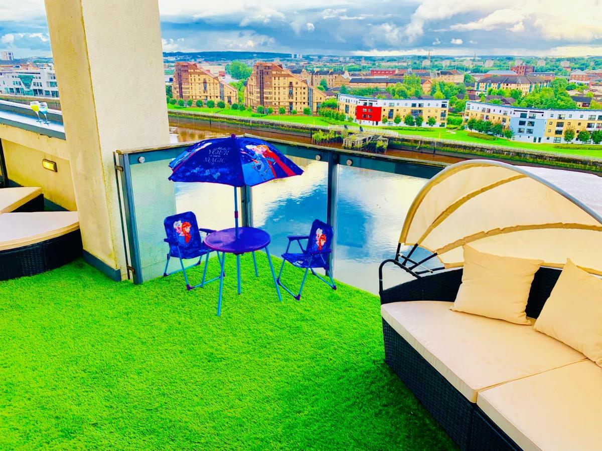 Glasgow City Centre - The Penthouse With Riverviews - Exterior photo