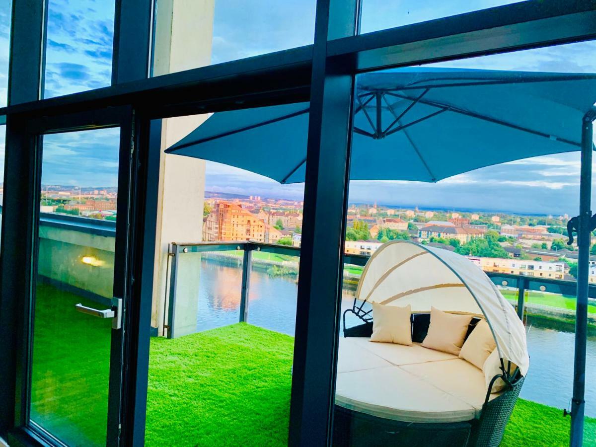 Glasgow City Centre - The Penthouse With Riverviews - Exterior photo